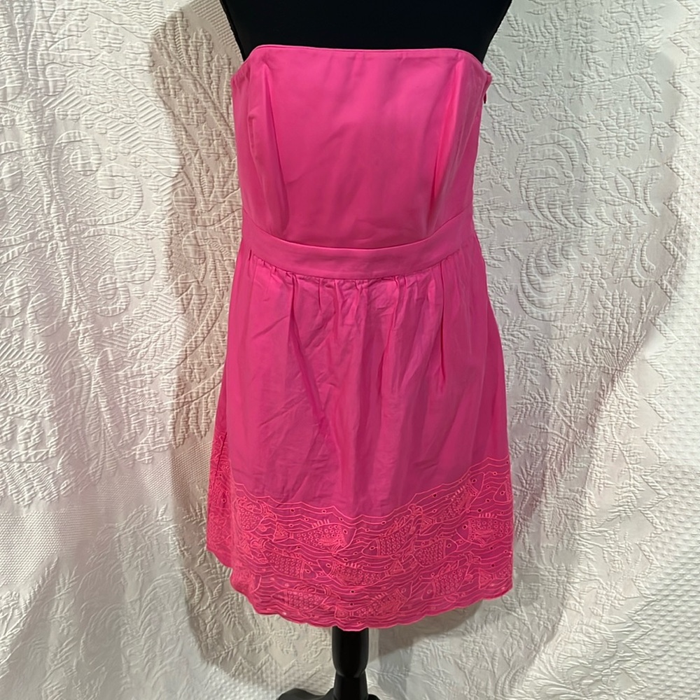 Vineyard Vines strapless dress, size 6, NWT